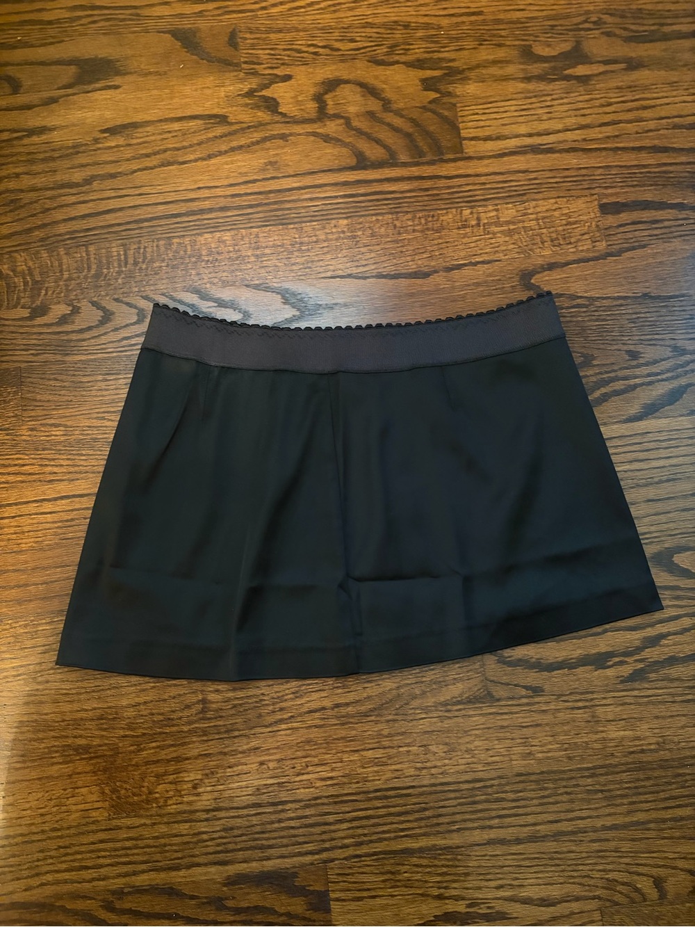 SKIMS Black Mini Skirt